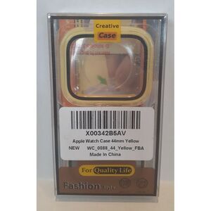 2‎ in 1 Apple Watch Case 44mm Yellow & Clear
